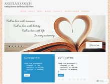Tablet Screenshot of angelakcouch.com